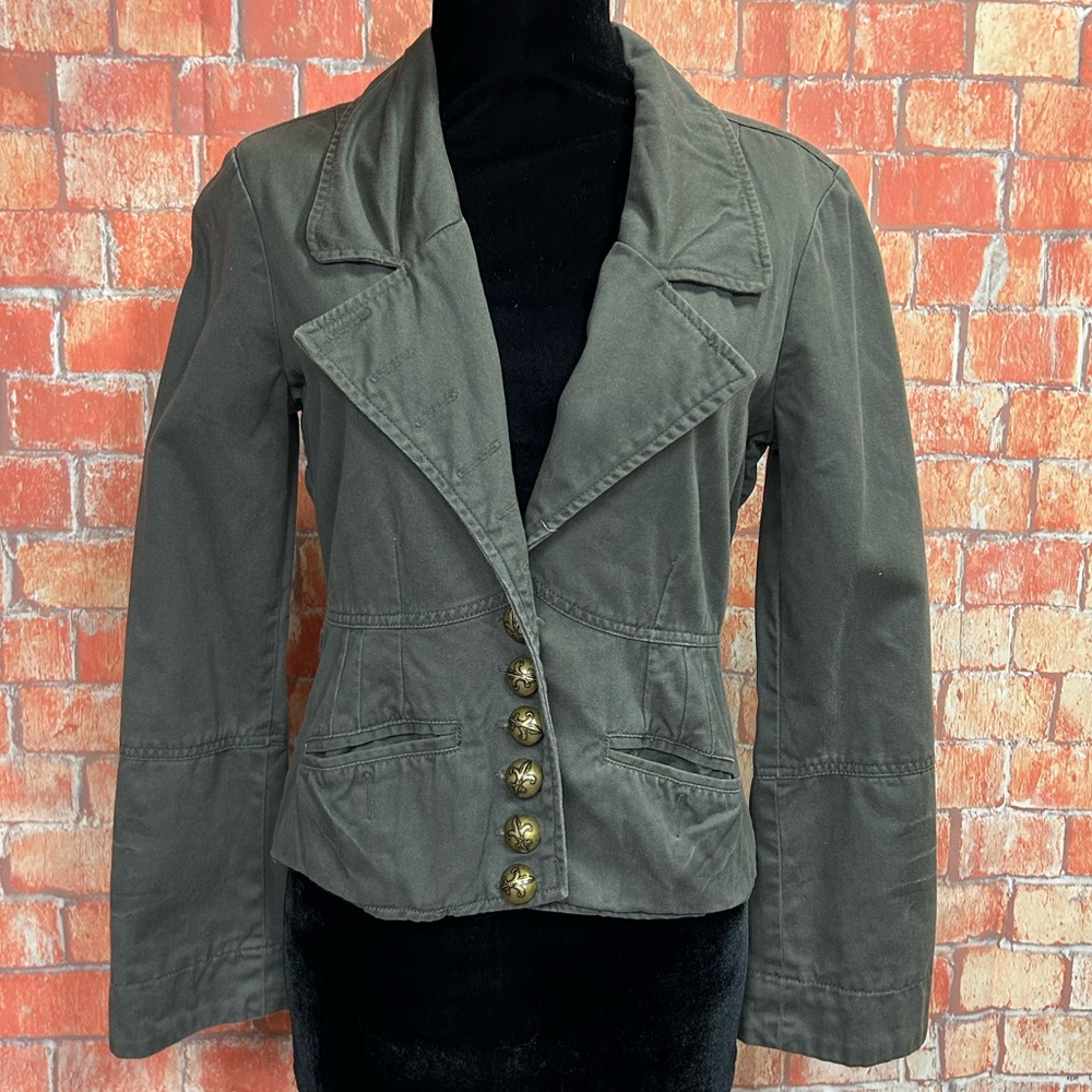 Rue 21 Military Inspired Cotton Blazer‎